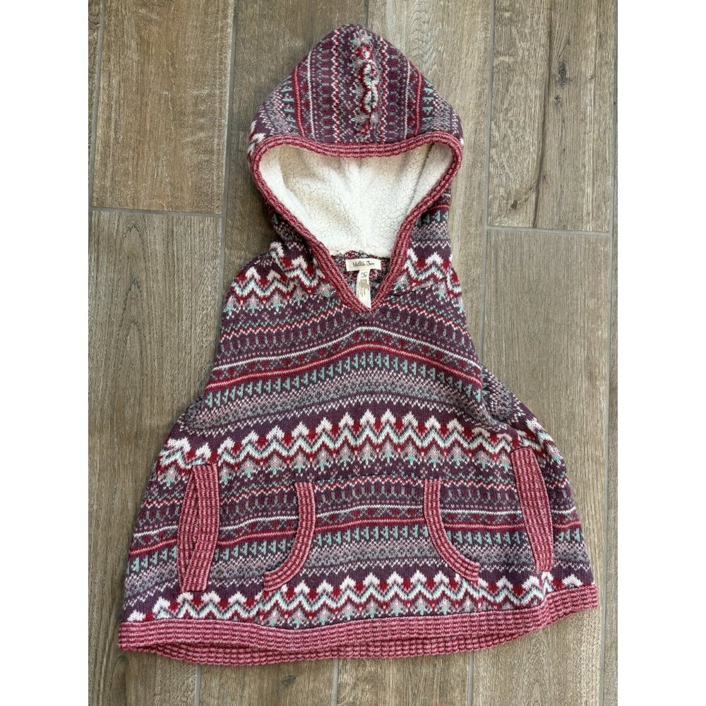 Matilda Jane Hooded Poncho Size 4